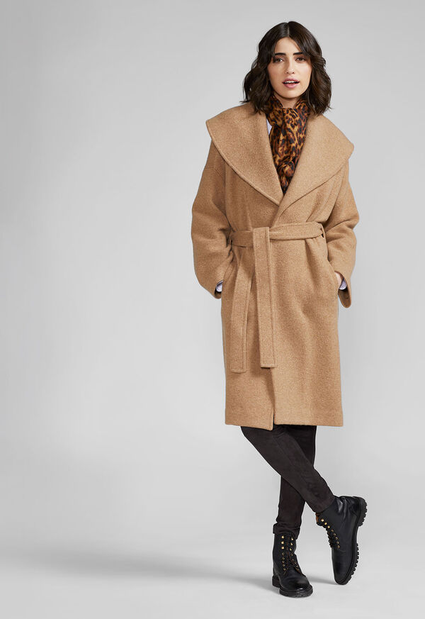 Paul Stuart Cashmere Wrap Coat, image 3